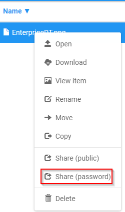 CompleteFTP: Web File Manager: Share Files Privately