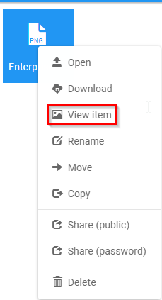 CompleteFTP: Web File Manager: Viewing Files